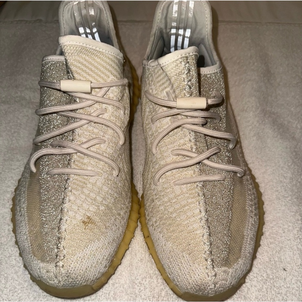 Yeezy Boost V2. Men’s 11. Natural. Good but worn. GOAT verified. Box included.